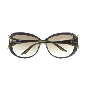 Christian Dior サングラス 6215 125 茶色 ブラウン セルフレーム グラデーションレンズ バタフライ型フレーム