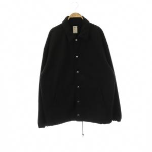 スウェットコーチジャケット ブルゾン L ブラック /ES OS