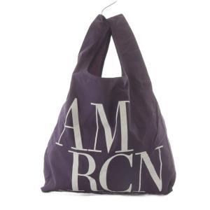 ドゥーズィエムクラス別注 AMRCN バッグ トートバッグ ハンドバッグ ナイロン パープル /YO14