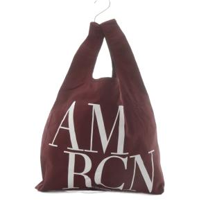 ドゥーズィエムクラス別注 AMRCN バッグ トートバッグ ハンドバッグ ナイロン ワイン /YO15