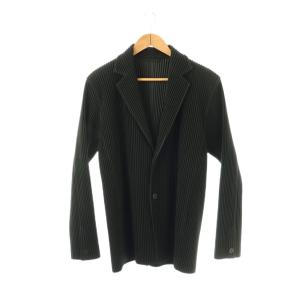 TAILORED PLEATS 2 プリーツジャケット 3 ブラック