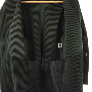 HOMME PLISSE ISSEY MIYAKE TAILORED PLEATS 2 プリーツジャケット 3 ブラック