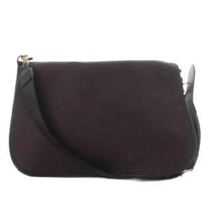 24/39/LD+A ショルダーバッグ ダークブラウン