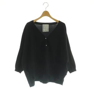 サラッとカーディガン ニット F 黒 BEZ1022105A0001 /MI OS
