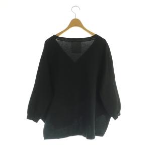 BEARDSLEY サラッとカーディガン ニット F 黒 BEZ1022105A0001 /MI OS