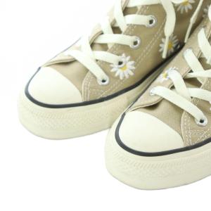 CONVERSE ALL STAR DAISYFLOWER HI スニーカー 24.5cm ベージュ 白 ホワイト デイジー柄