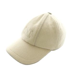 23年製 白タグ ウールカシミヤ ベースボールキャップ ベージュ