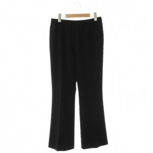 イージーフレアパンツ 2wayカルゼ 38 ブラック /ES OS