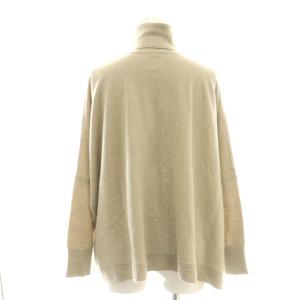 L'Appartement T/N Volume Knit ニット セーター プルオーバー タートル ウール グレージュ /CX OS