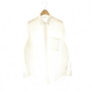 Big Wash シャツ 長袖 ホワイト /DF OS