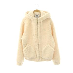 シェルパ ボアジャケット パーカー ブルゾン J/M アイボリー /ES OS