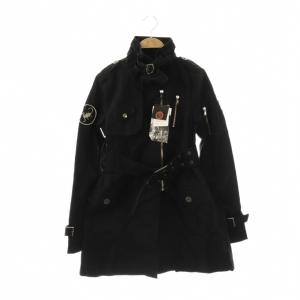 ミリタリーコート ミリタリージャケット F ブラック /DF OS