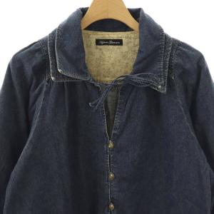 HYSTERIC GLAMOUR デニムワンピース ひざ丈 F ネイビー /DF OS