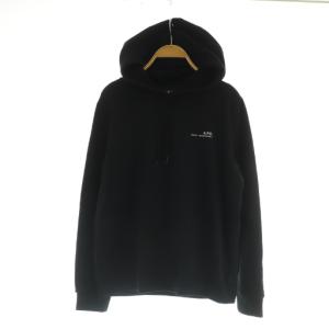 ロゴ パーカー フーディ プルオーバー 長袖 M ブラック /MY OS