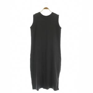 LA N/S Maxi One Piece ノースリーブマキシワンピース カットソー アメリカ製 グレー