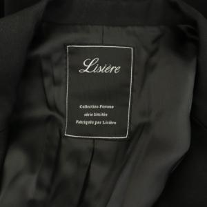 Lisiere L'Appartement 16AA chester coat チェスターコート ロング スナップボタン 36 ブラック /MY OS