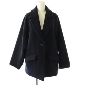 ジャケコート ウール F ネイビー