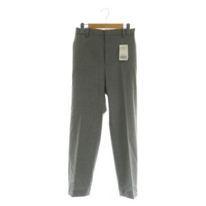 Summer wool パンツ スラックス テーパード 34 グレー /MY OS