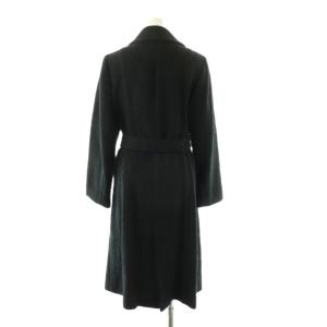 HERNO アルパカウールウエストベルトコート 44 ブラック