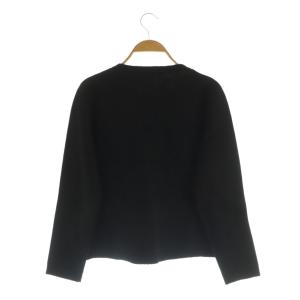 TOCCA 24AW PENTAGON KNIT カーディガン ニット 長袖 リボン S ブラック /MY OS