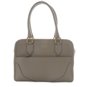 MIA CUBE ハンドバッグ レザー グレージュ