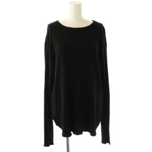 Hello Bonjour 25SS RIB LONGSL カットソー リブ 長袖 ブラック /ES OS
