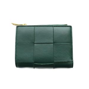 マキシイントレチャート 二つ折り財布 グリーン