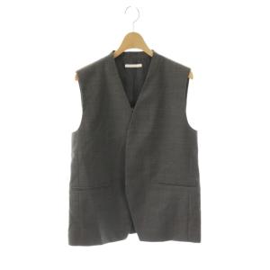 25SS calla lily ジレ 34 グレー /DO OS