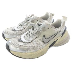 NIKE V2K Run Summit White and Metallic Silver