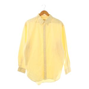 23AW BIG SHIRTS シャツ ボタンダウンシャツ FO イエロー /DF OS