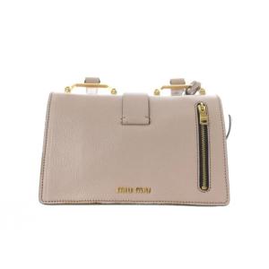 miumiu Madras ショルダーバッグ ピンク