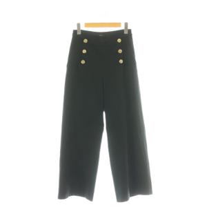 マリンパンツ ワイド 金ボタン 1 濃紺 ダークネイビー /CX OS