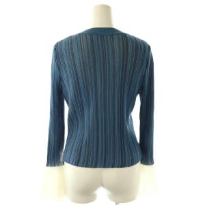 Mame Kurogouchi Ribbed Knit Top With Laced Cuff ニット カットソー プルオーバー リブ