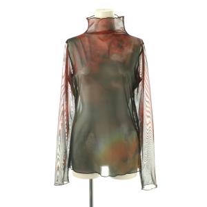 MIRANDA TAIDAI SHEER TURTLE TOP トップス カットソー シアー F ブラウン