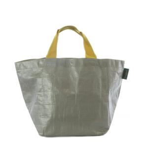 マルシェバッグ舟型L バッグ トート ハンド シルバーカラー 黄色 725PP /RI OS