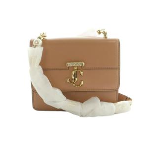 VARENNE SHOULDER ショルダーバッグ パールストラップ ピンクベージュ