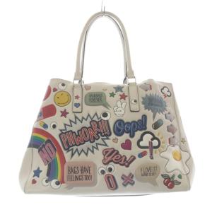 オール オーバー ステッカー トートバッグ