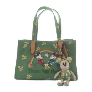 DISNEY トート 30・100 パーセント フローラル アンド ミッキーマウス