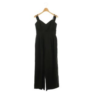 MEDI CORD SUSPENDER WIDE PANTS オールインワン パンツ S ブラック /HK