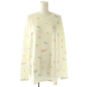 gelato pique 23AW ポケモンスリープ Sleep柄 ロンT ロングパンツ セットアップ F ホワイト /HK OS