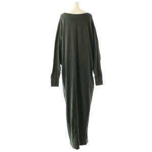 L'Appartement Volume Sleeve Jersey Onepiece ワンピース ロング 長袖 チャコールグレー