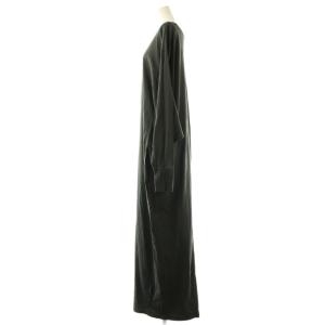 L'Appartement Volume Sleeve Jersey Onepiece ワンピース ロング 長袖 チャコールグレー