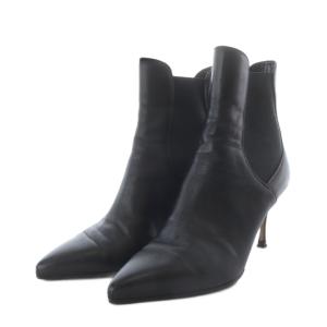 Sergio Rossi godiva ショートブーツ 36.5 ブラック