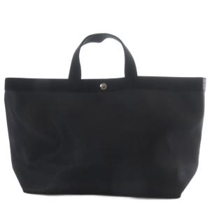 705GP コーテッドキャンバススクエアトートA4サイズL ハンドバッグ ノワール×ノワール