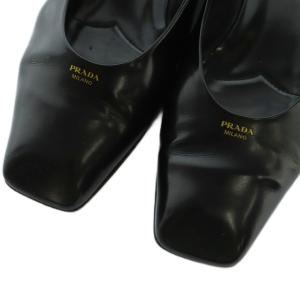PRADA メリージェーンシューズ 36.5 ブラック 1F826N