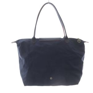 Longchamp ル プリアージュ クラブ トートバッグ ハンドバッグ 紺 ネイビー 赤 レッド /SR SH