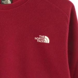 THE NORTH FACE Micro Fleece Crew プルオーバー フリース カットソー プルオーバー M レッド NL72231