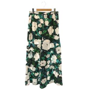 ボタニカルフレアパンツ ワイドパンツ 36 マルチカラー /DF OS