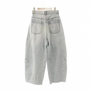 Diagram GRACE CONTINENTAL 24SS 切替ボリュームデニムパンツ ジーンズ ワイド 36 ライトブルー /ES OS