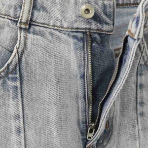 Diagram GRACE CONTINENTAL 24SS 切替ボリュームデニムパンツ ジーンズ ワイド 36 ライトブルー /ES OS